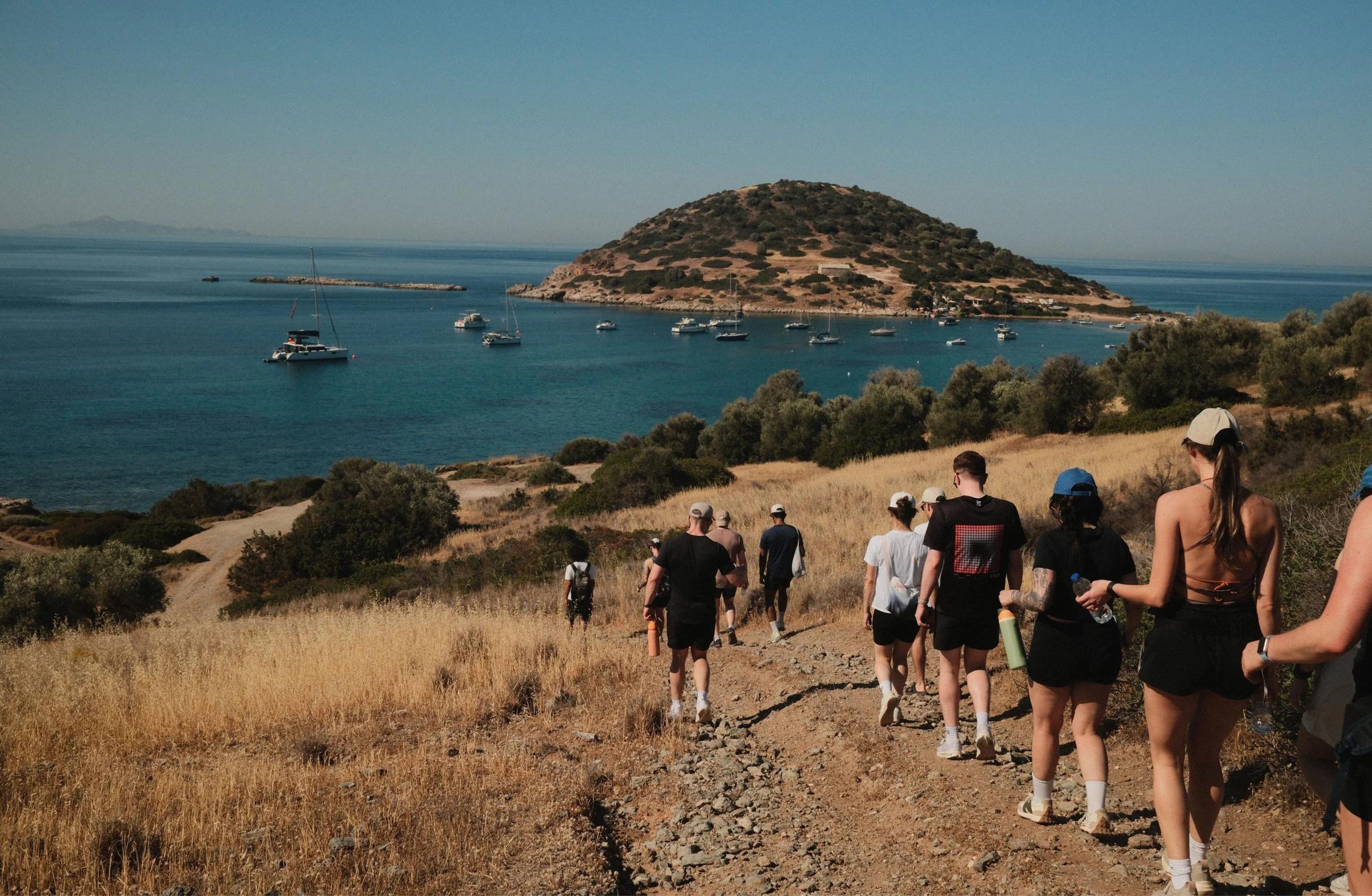 A team activity in Athens
