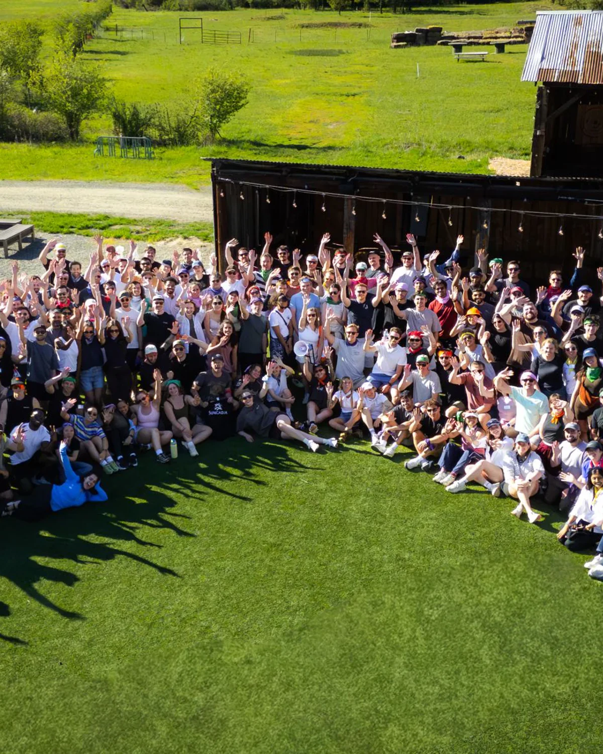 Team building activity in Washington State